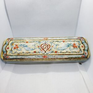 Brighton Blue, Cream, & Pink Floral Watch Tin